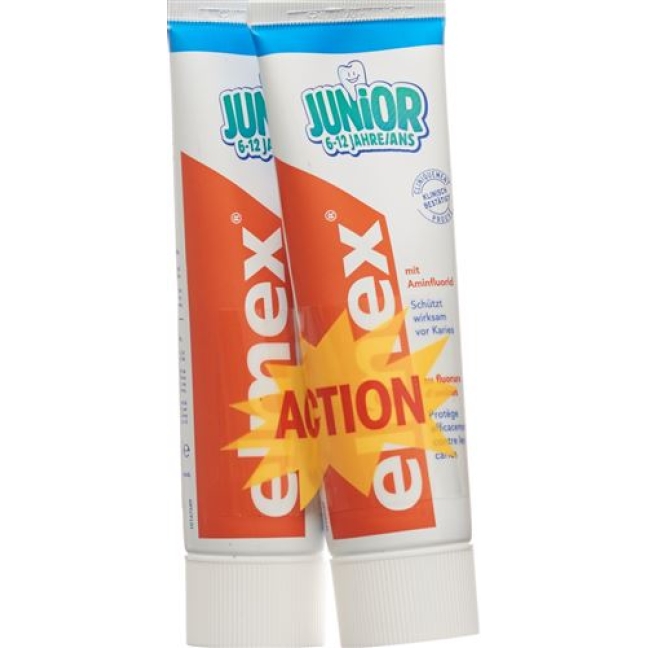 Elmex Junior Zahnpasta 2x 75мл