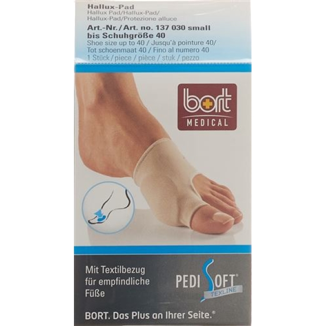 Bort Pedisoft Hallux Pad Small