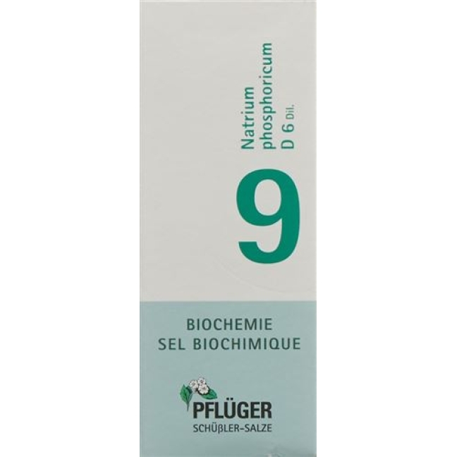 Pflueger Schussler Nr. 9 Natr Phos капли D 6 30мл