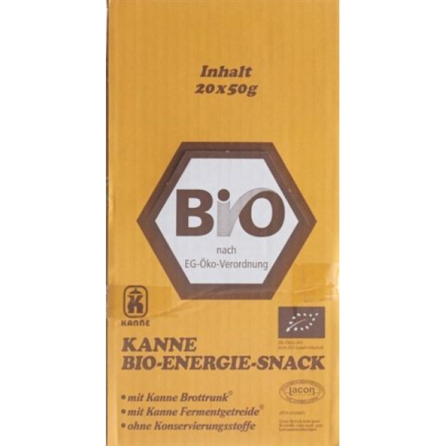 Kanne Bio Energieriegel 20x 50г