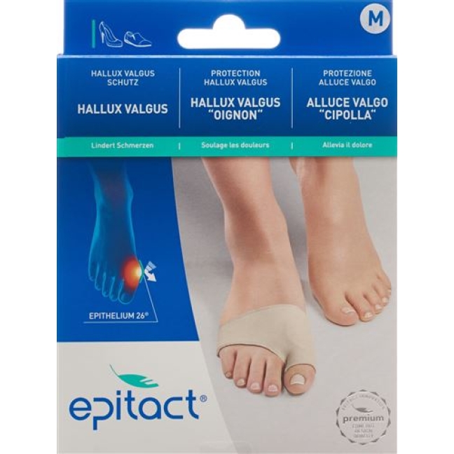 Epitact Schutz bei Hallux Valgus Grosse M 24-27см