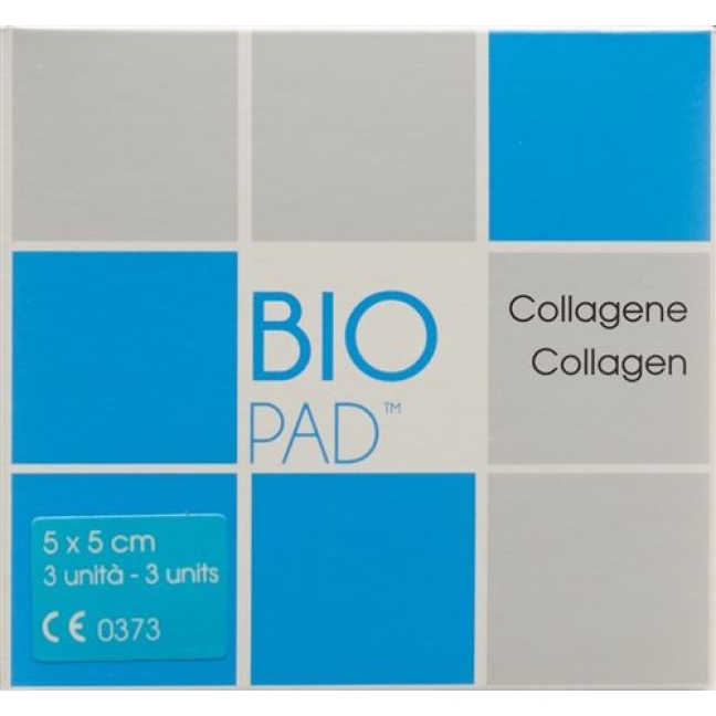 BIOPAD COL PAD WUNDAUFLA 5X5CM