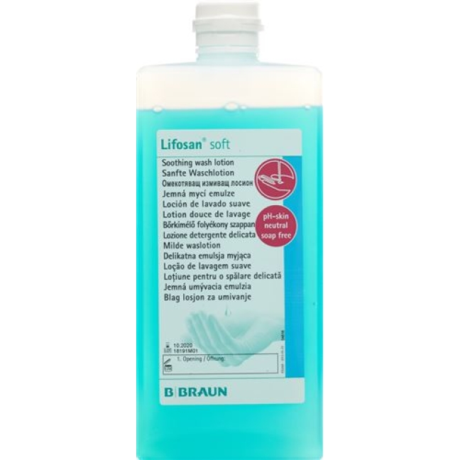 Lifosan Soft лосьон для мытья бутылка 1000мл