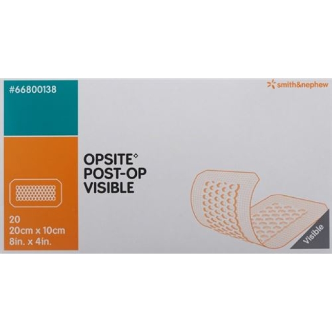 Opsite Post OP Visible Folienverband 20x10см 20 штук