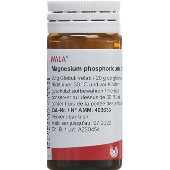 Wala Magnesium Phosphor Comp шарики бутылка 20г