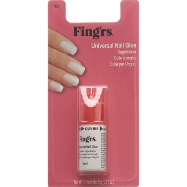 Fingrs Universal Nagelkleber 3г Fingrs Universal Nagelkleber 3г