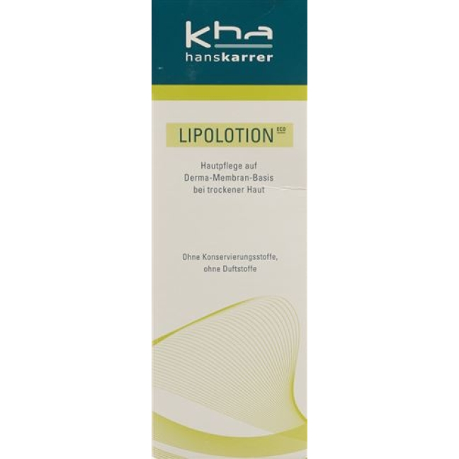 Hans Karrer Eco Lipolotion в тюбике 200мл