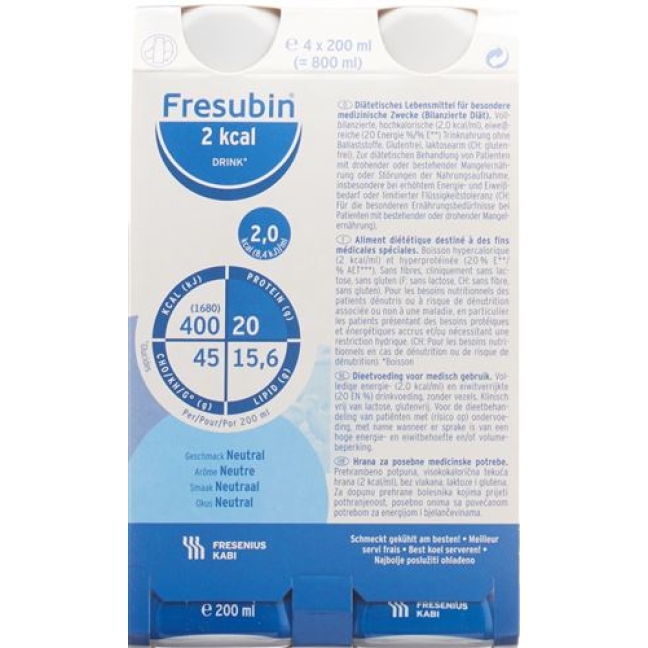 FRESUBIN 2KCAL DRINK NEUTRA FL