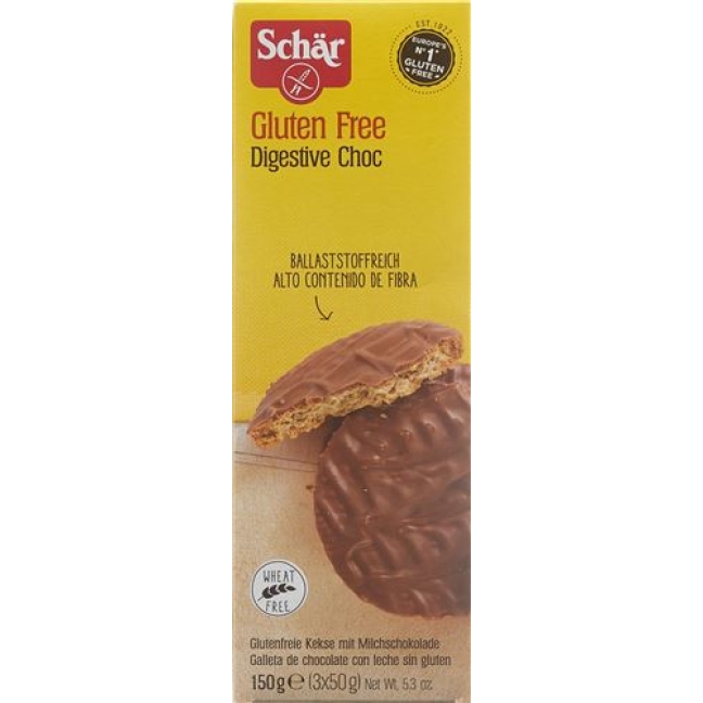 SCHAER DIGESTIVE CHOC GLUTENFR