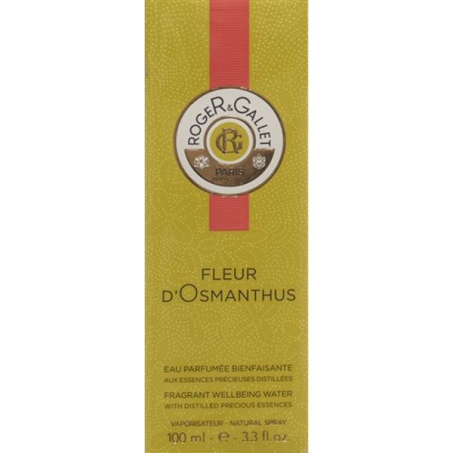 Roger Gallet Fleur d’Osmanthus Parfum 100мл