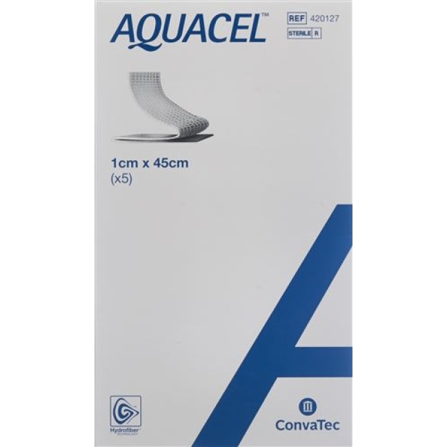 Aquacel Hydrofiber Tamponade 1x45см Stark Fasern 5 штук