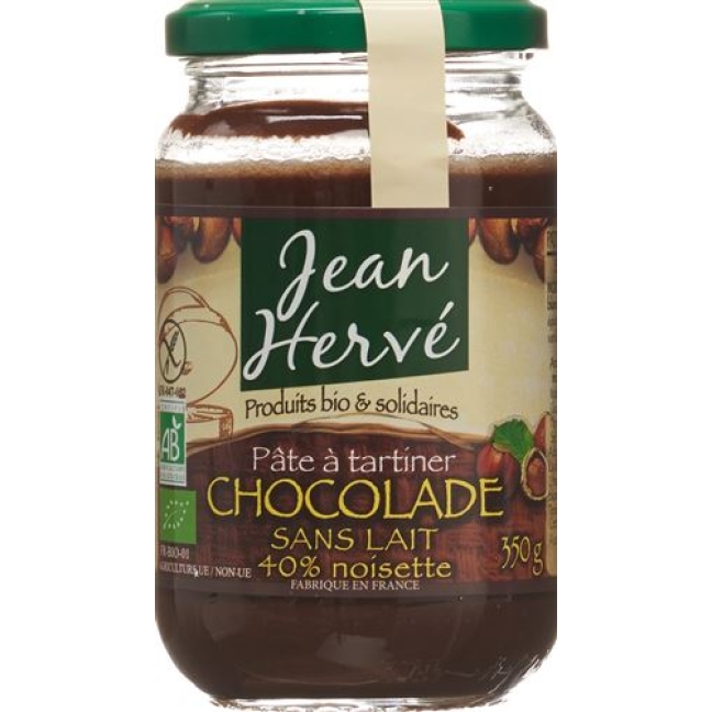 Jean Herve Pate Chocolat Sans Lait