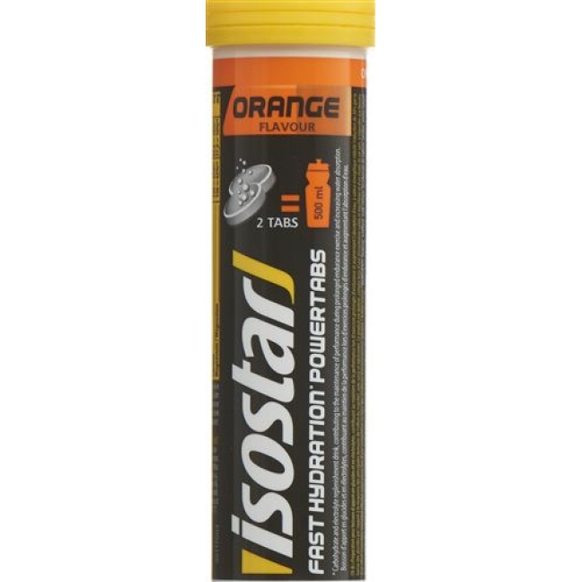 Isostar Power Tabs в растворимых таблетках Orange 10 штук