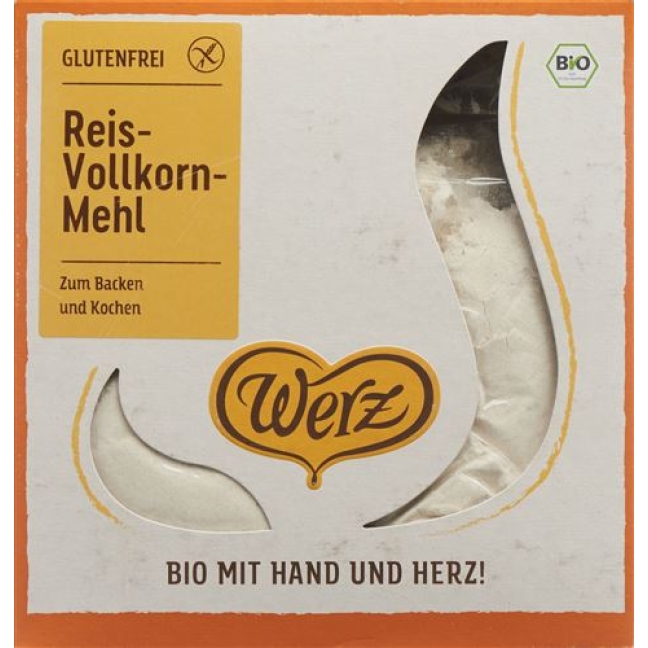 WERZ REIS MEHL BIO GLUTENFREI