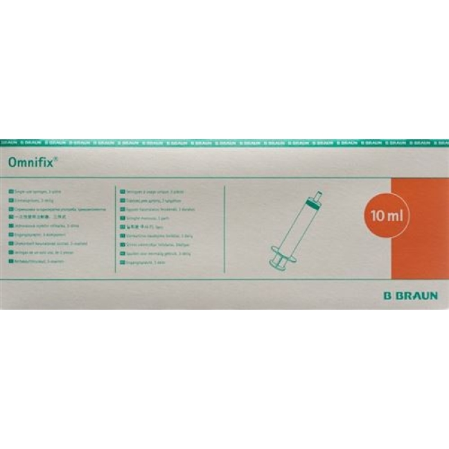 Omnifix Spritze Luer-Lock 10мл 100 штук