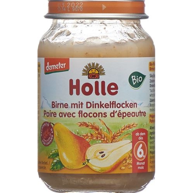 Holle Birne Dinkel Flocken 190 g