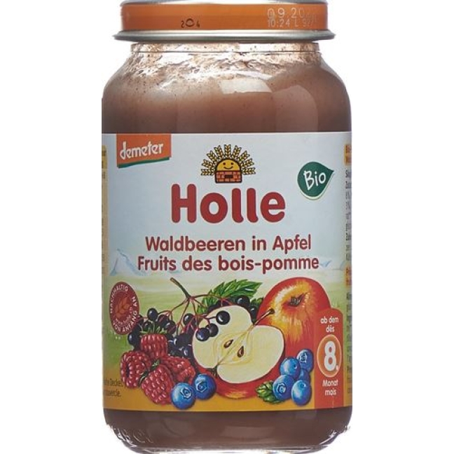 Holle Waldbeeren Apfel 220 g