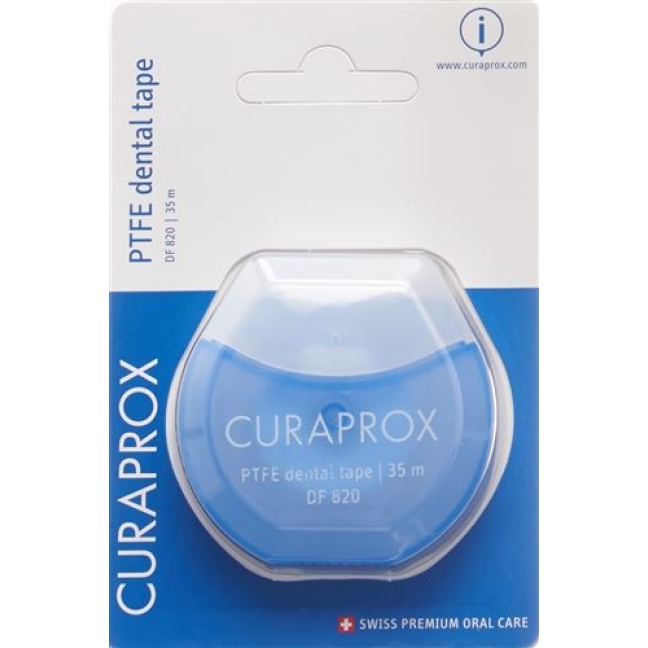 Curaprox DF 820 Ptfe Floss Tape 35м