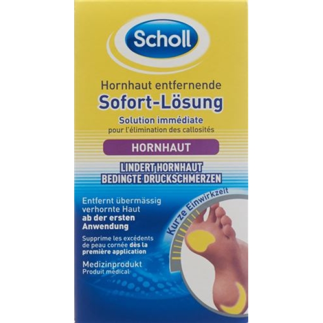 Scholl Hornhaut Entfernende Sofort-Losung 50мл