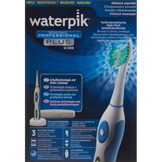 Waterpik Schallzahnburste Plus SR-3000E