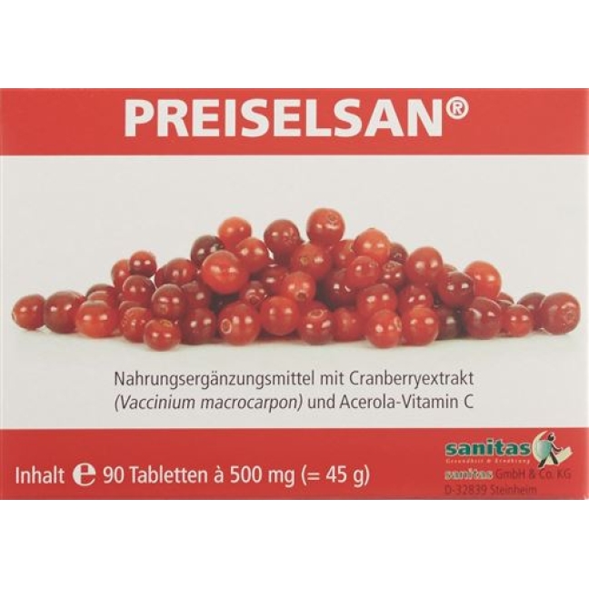 PREISELSAN MIT CRANBERRY-EXTRA