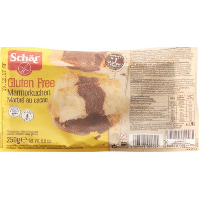 SCHAER MARMORKUCHEN GLUTEN