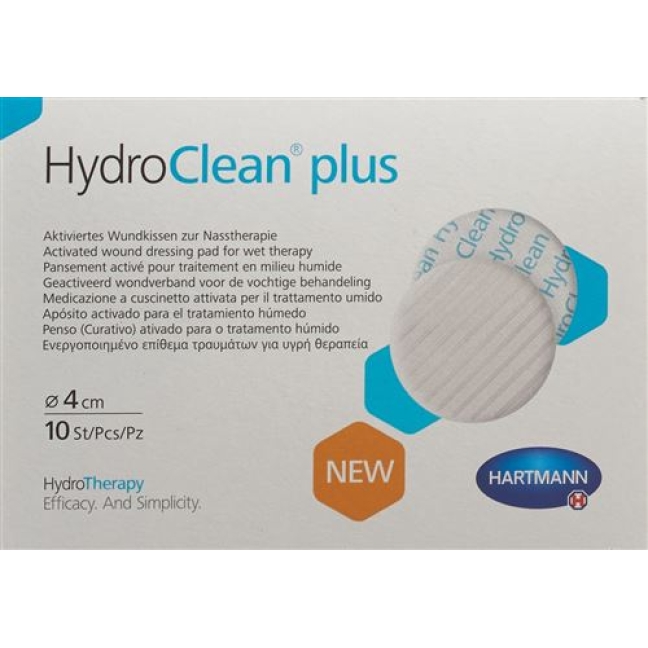 Hydroclean Plus Wundkissen 4см Rund 10 штук