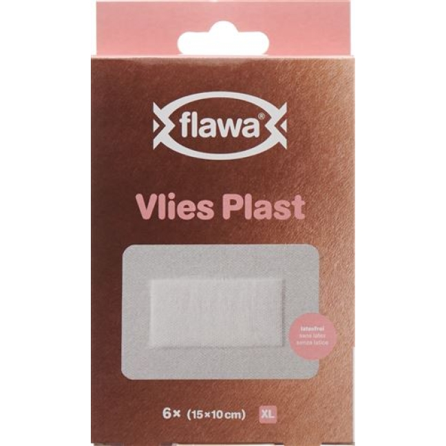 Flawa Vlies Plast Grosse XL 10x15см 6 штук