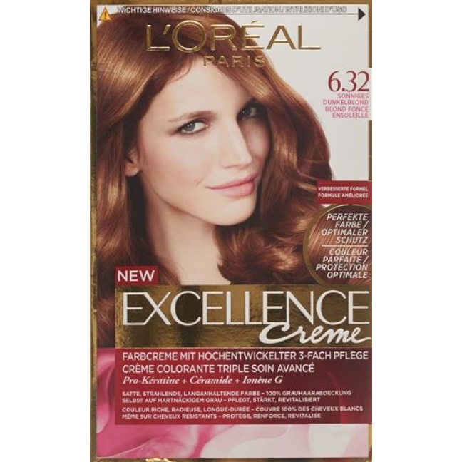 Excellence Color крем 6.32 Sonniges Dunkelblond