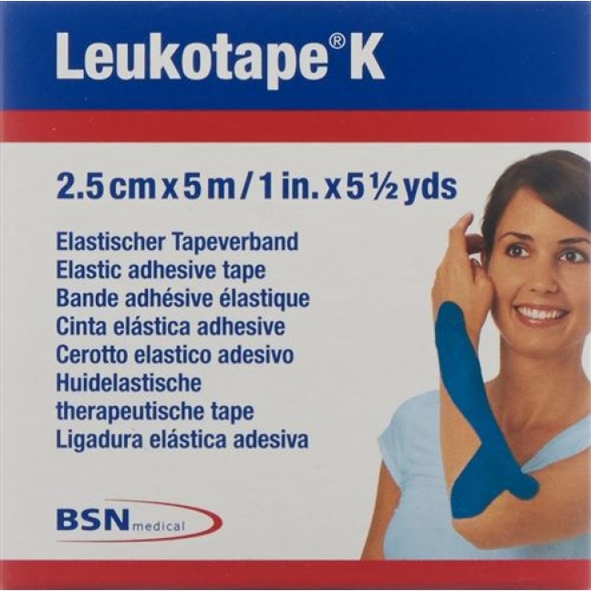 LEUKOTAPE K PFLASTER 5MX2.5 BL