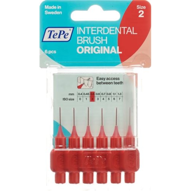 TePe Interdentalbursten 0.5мм 6 штук