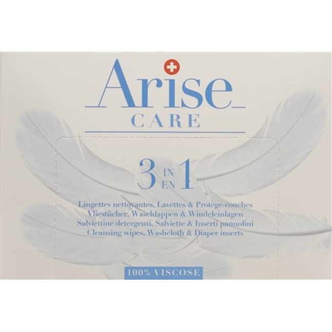 Arise Swiss Baby 2in1 Vliestucher&amp;windelein 50 штук