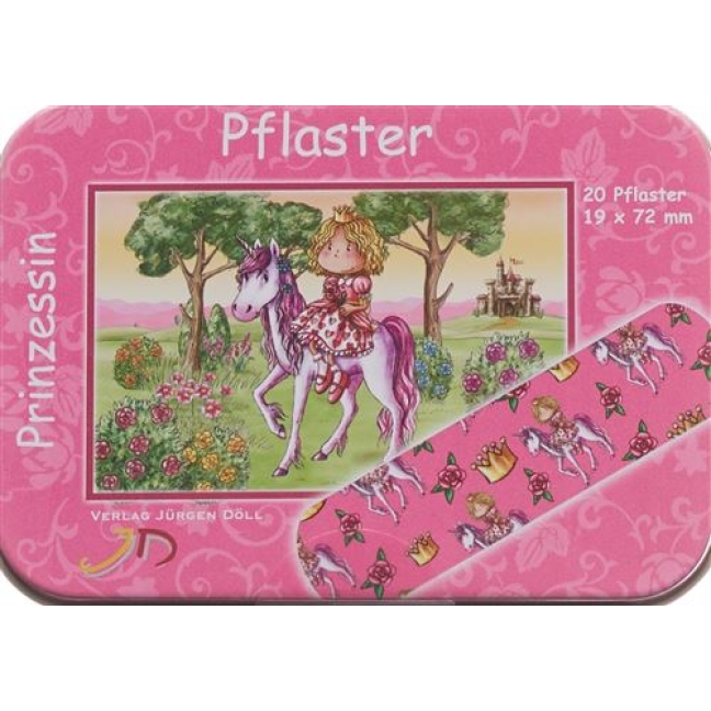 Doell Heftpflaster 19x72мм Prinzessin доза 20 штук