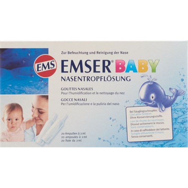 Die Emser Baby Nasentropflosung 20x 2мл