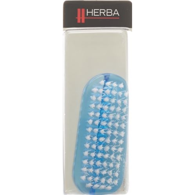 Herba Nagelburste Blau Clear Frosted