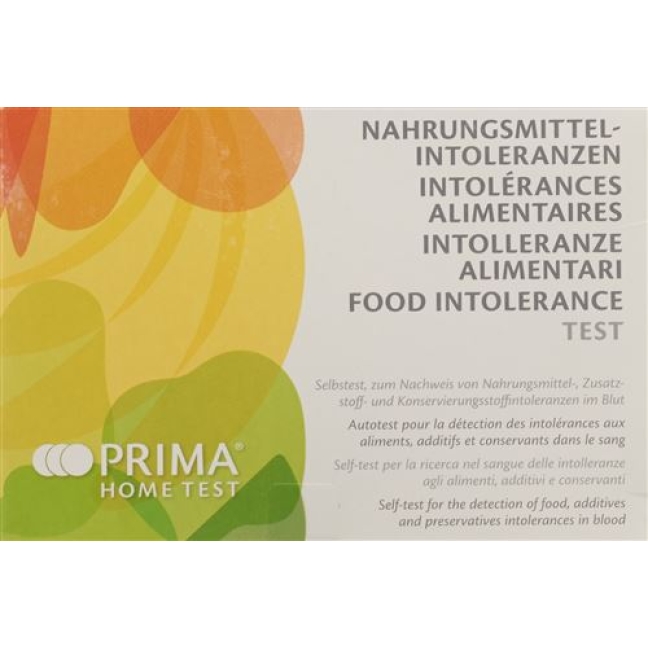 PRIMA HOME TEST 120 NAHR INTOL