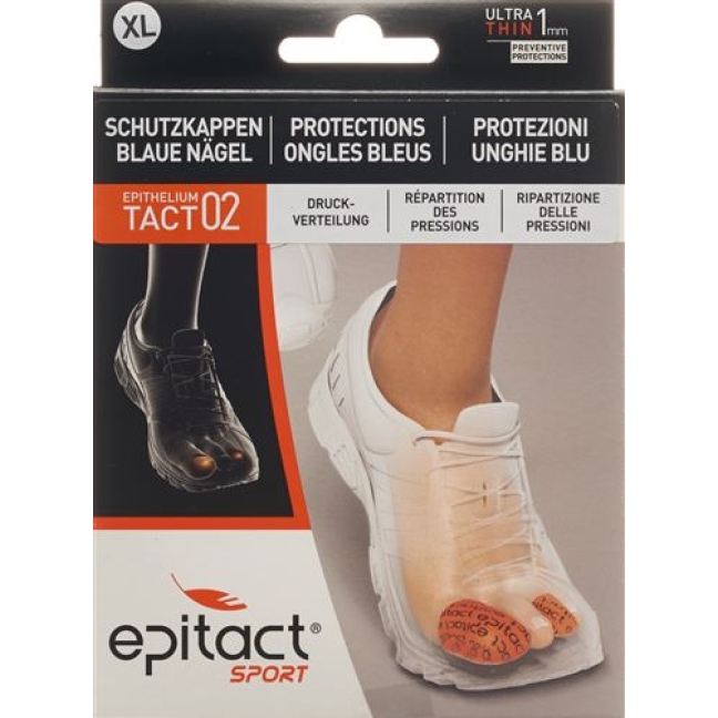 Epitact Sport Zehenschutz Blaue Naeg XL 38мм 2 штуки