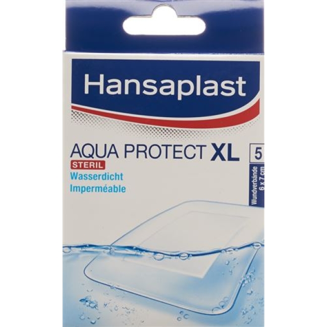 Hansaplast Aqua Protect Strips XL 5 штук