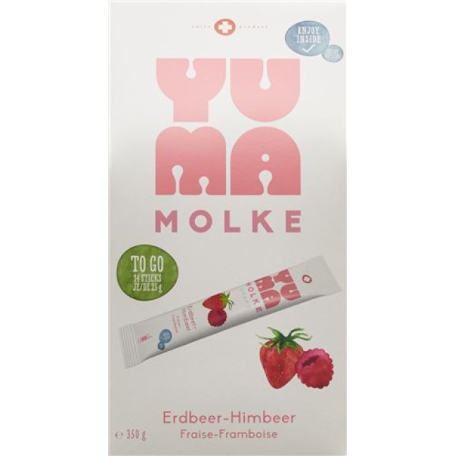 Yuma Molke Erdbeer-Himbeer 2-Wochen-Packung 14 Sticks a 25г