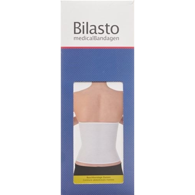 Bilasto повязка для живота Damen S Weiss Klett