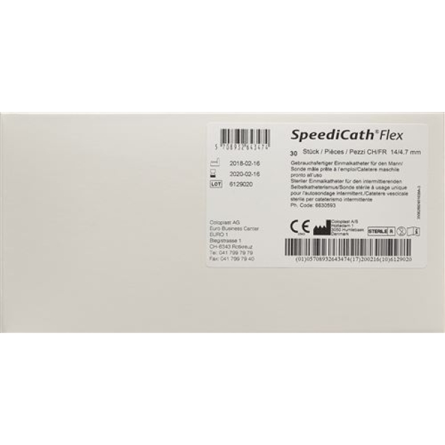 Speedicath Flex 1x катетер Ch14 33см Mann 30 штук