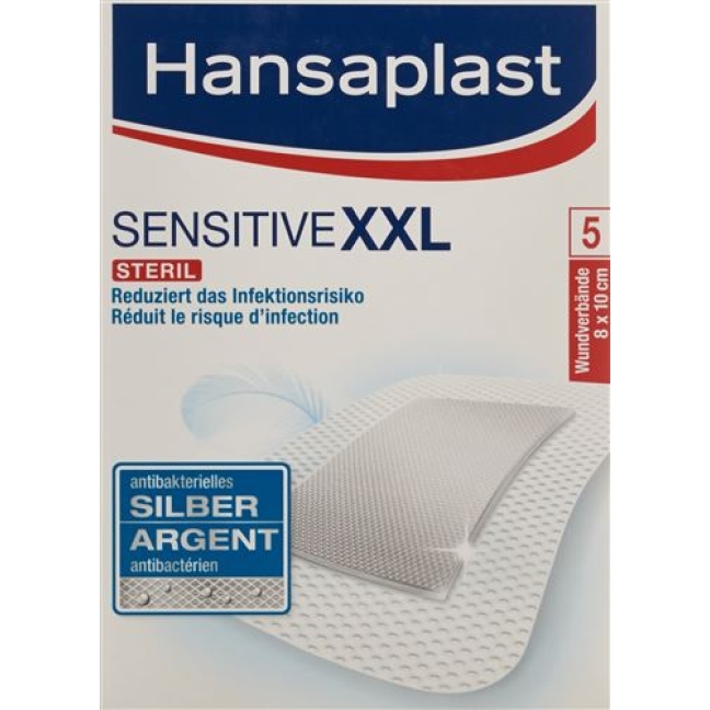 Hansaplast Med Sensitive XXL 5 штук