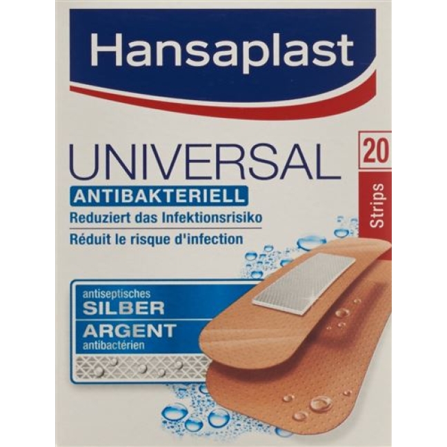 Hansaplast Med Universal Strips 20 штук