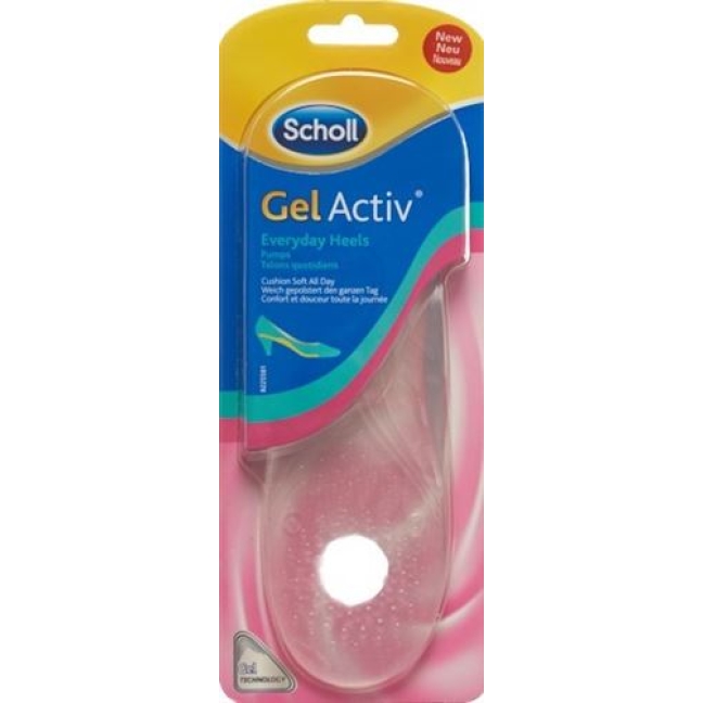 Scholl Gelactiv Sohle 35-40, 5 Pumps Sie 1 Paar