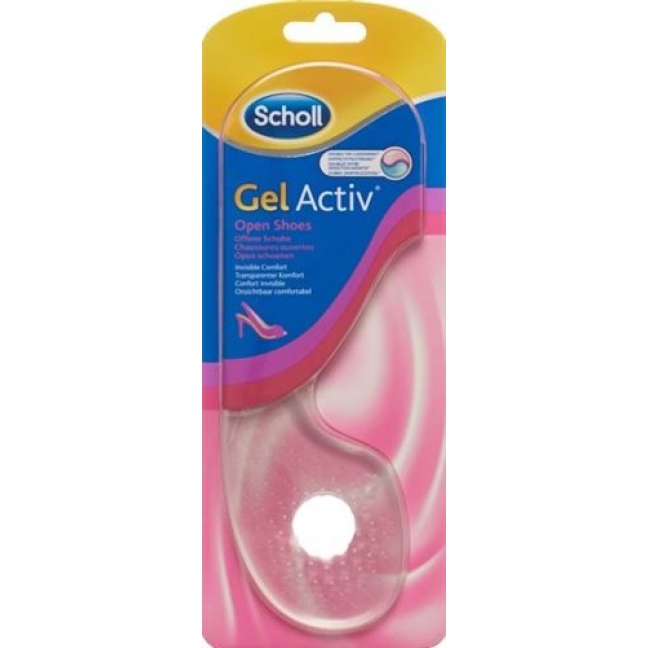 Scholl Gelactiv Sohle 35-40, 5 Offene Schuhe Sie 1 Paar