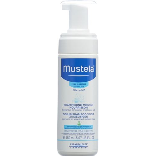 Mustela Schaum Shampoo Sauglinge Normale Haut 150мл