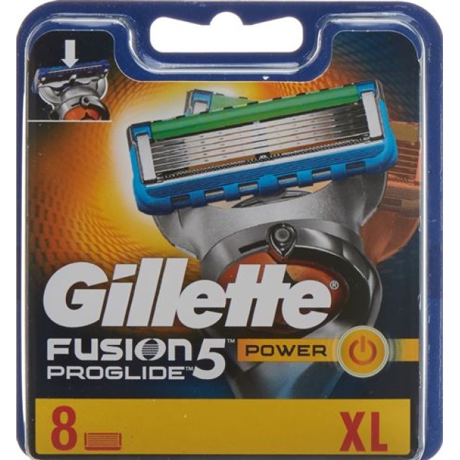 Gillette Fusion Proglide Klingen Power Neu 8 штук