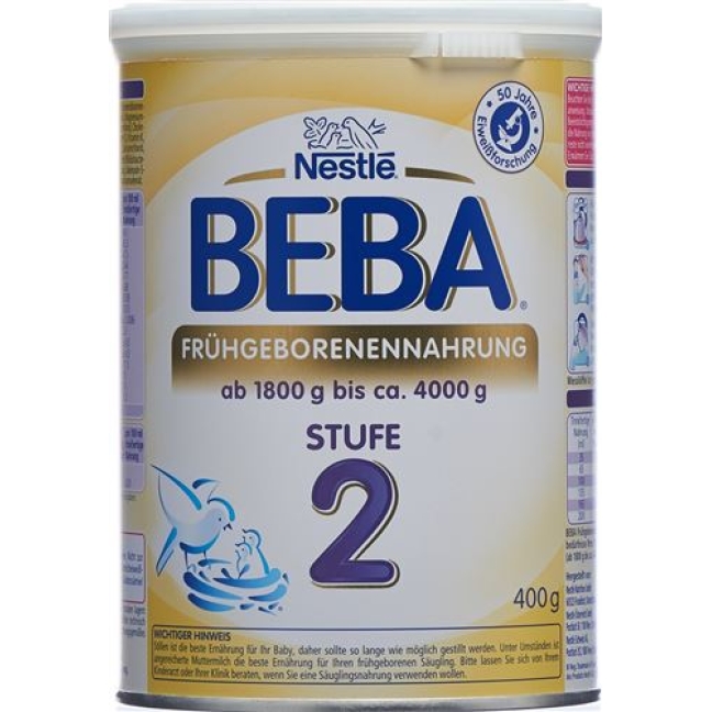 Beba Fruehgeborenennahrung порошок Stufe 2 400г