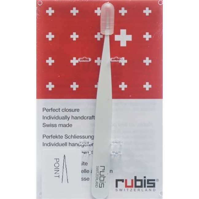 RUBIS PINZ SPITZ WEISS