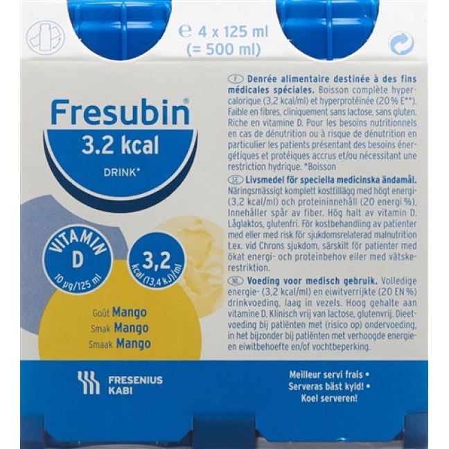 FRESUBIN 3.2KCAL DRINK MANGO